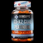 GRIMSUPPS D3+K2 CORE PLATINIUM 60 SOFTGEL