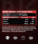 Grimsupps B12 Çiğnenebilir 1000mcg 60 Tablet - Görsel 2